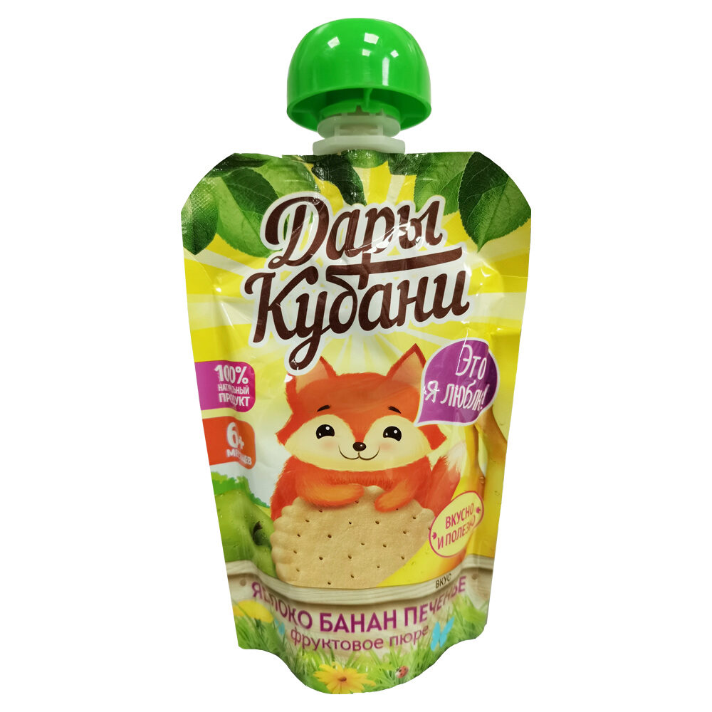 Детское пюре дары кубани. Пюре фруктовое "дары кубани" из груш 90гр дой-пак. Пюре дары кубани яблоко д/пак 90 г. Дары кубани пюре яблоко. Дары кубани яблоко.
