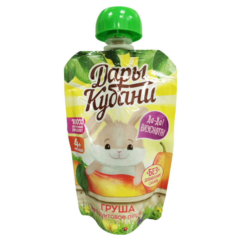 Дары кубани фруктовое пюре. Детское пюре дары кубани. Детское пюре дары кубани. Пюре фруктовое 90гр/10 дой-пак дары кубани. Дары кубани фруктовое пюре.