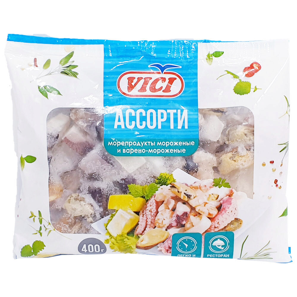 Морской коктейль vici. Ассорти из морепродуктов сыро-мороженых, vici, 400 г. Морепродукты сурими что это. Санта с морепродуктами. Морской коктейль vici замороженный.