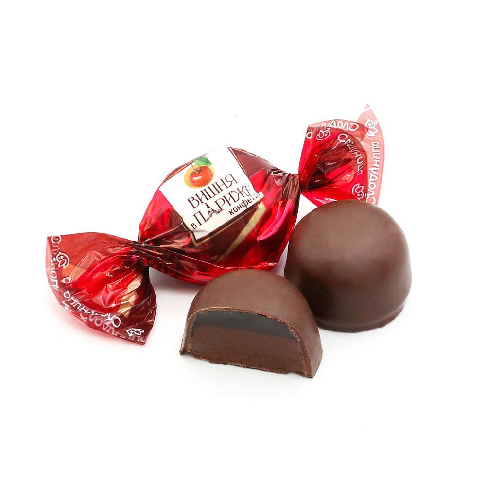 Конфеты Сладуница Вишня в Париже б/уп
