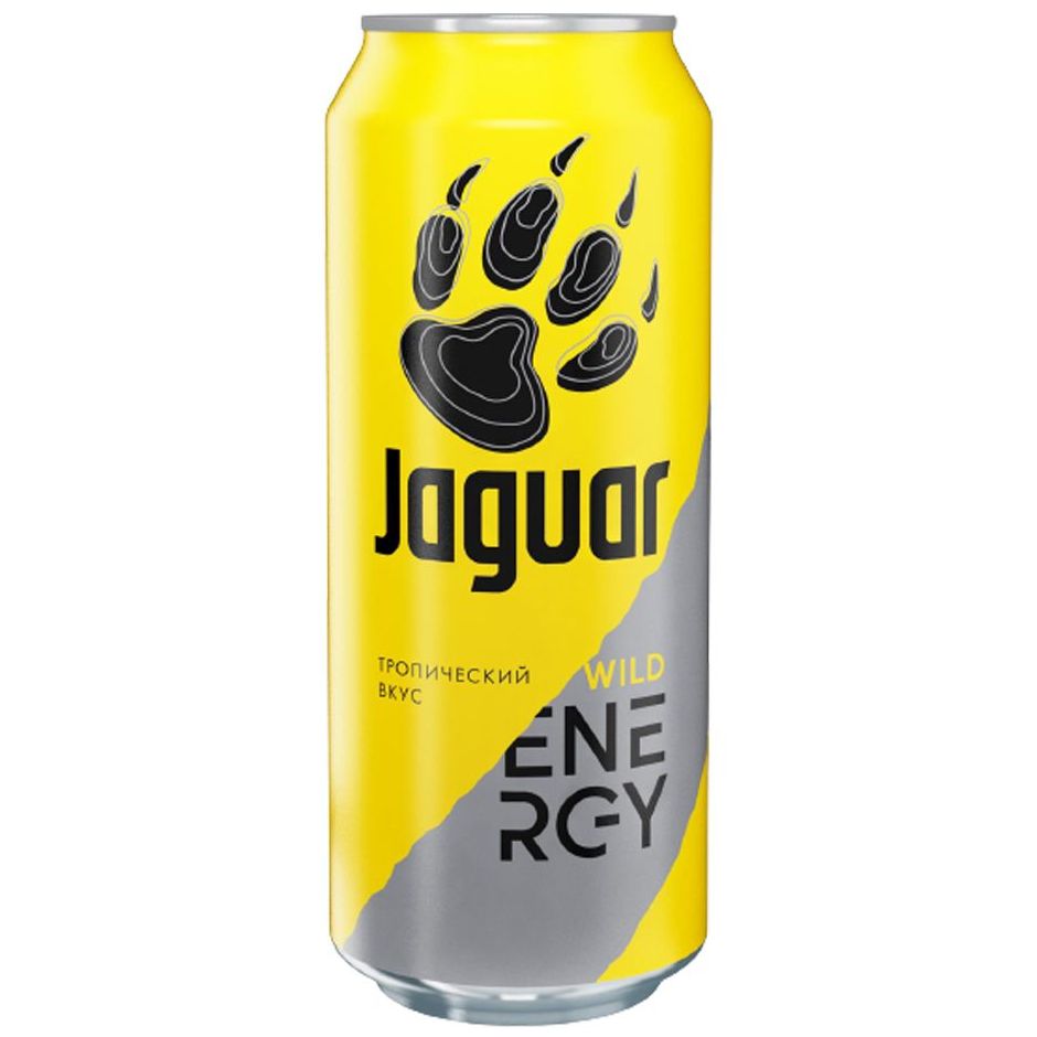 76.99. Напиток 0,45 л Jaguar Wild Energy Тропический Вкус безалкогольный то...